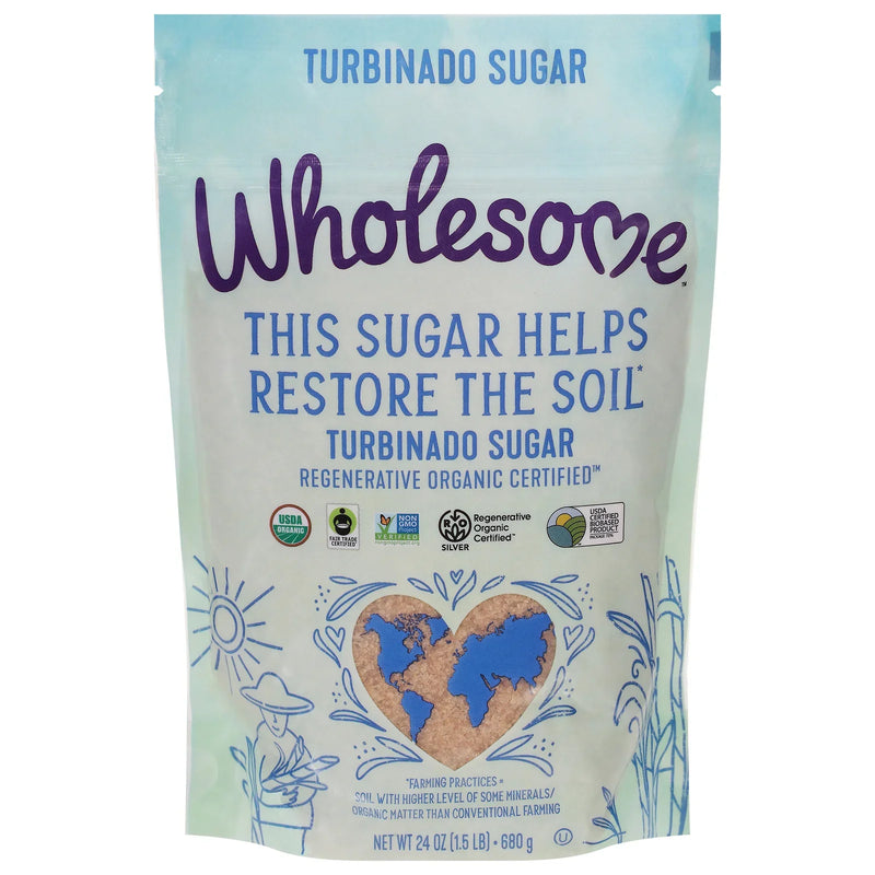 Wholesome - Sugar Organic Turb Regen - Case Of 12-24 Ounce