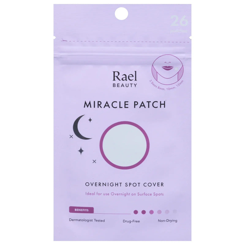 An image displaying Rael Inc - Overnight Spot Covr Patch - 26 Count by Rael Inc