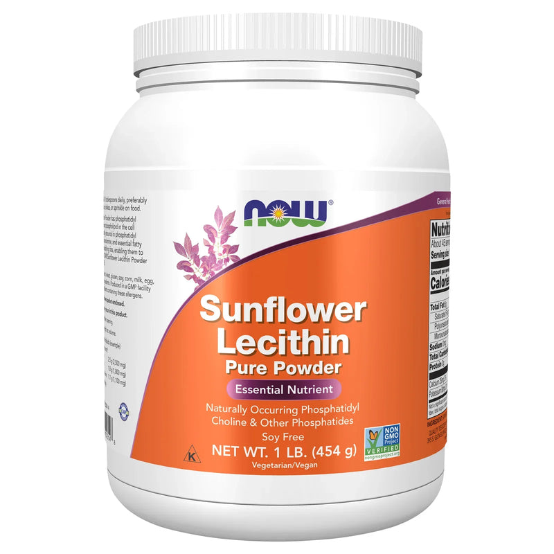 Now Foods - Sunflower Lecithin Powder - 16 Ounce