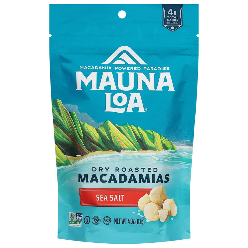 An image displaying Mauna Loa - Macadamias Roasted Ssalt - Case Of 6-4 Ounce by Mauna Loa