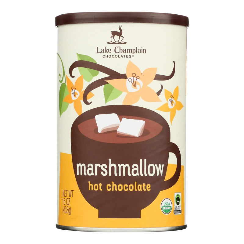 Lake Champlain Chocolates Marshmallow Hot Chocolate Mix  - Case Of 6 - 16 Ounce