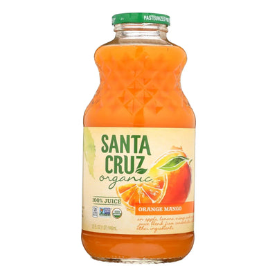 An image displaying Santa Cruz Organic Orange Mango Juice - Case Of 6 - 32 Ounce by Santa Cruz Organic