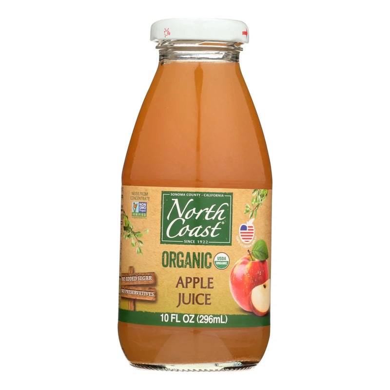 North Coast Juice Apple Org  - Case Of 24 - 10 Ounce