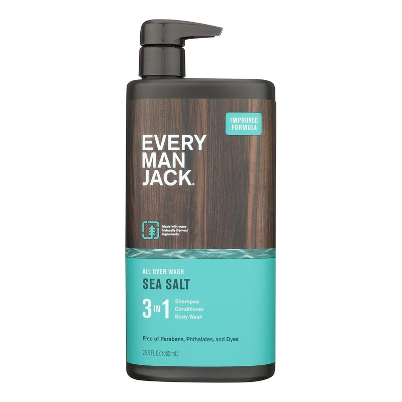 Every Man Jack - All Over Wash 3in1 Ssalt - 28.8 Ounce