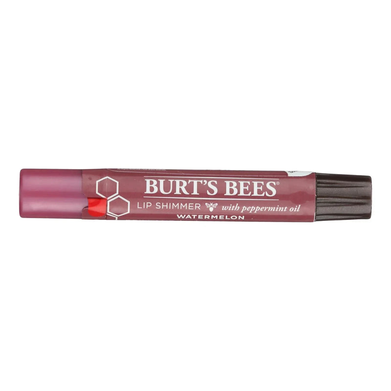Burts Bees - Lip Shimmer - Watermelon - Case Of 4 - 0.09 Ounce