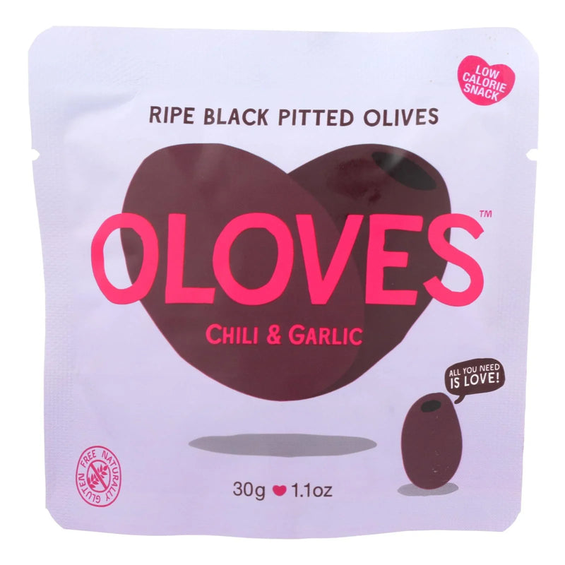Poshi - Olive Blk Chili&gar Pittd - Cs Of 10-1.1 Oz