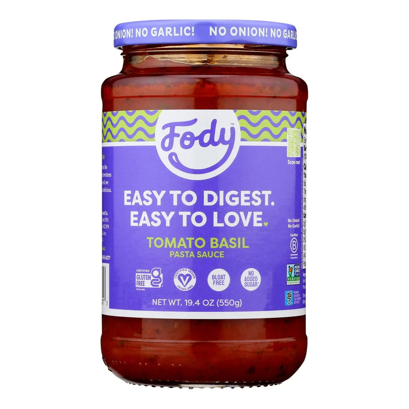 Fody Food Co. Pasta Sauce - Case Of 6 - 19.4 Ounce
