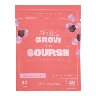 An image displaying Sourse - Hair Grow Bites - Case Of 6-30 Ct by Sourse