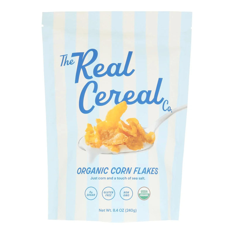 The Real Cereal Co. - Cereal Organic Corn Flakes - Case Of 6-8.4 Ounce