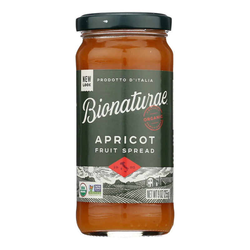 Bionaturae Fruit Spread - Organic - Apricot - 9 Ounce - Case Of 12