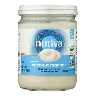 An image displaying Nutiva Organic Manna - Coconut - Case Of 6 - 15 Ounce. by Nutiva