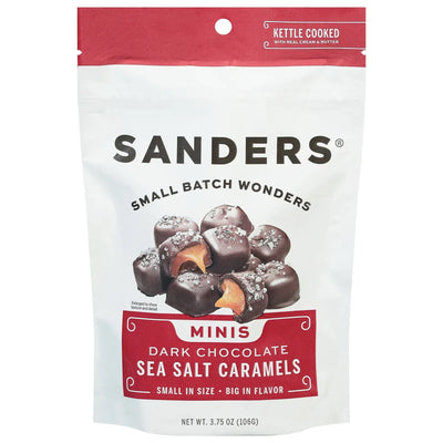 An image displaying Sanders - Dk Chc Sslat Caramel Bite - Case Of 12-3.75 Ounce by Sanders