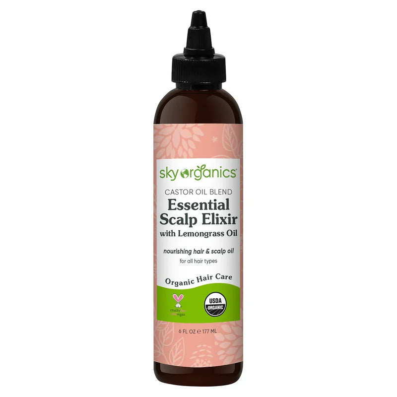 An image displaying Sky Organics - Elixir Organic Ess Scalp - 6 Ounce by Sky Organics