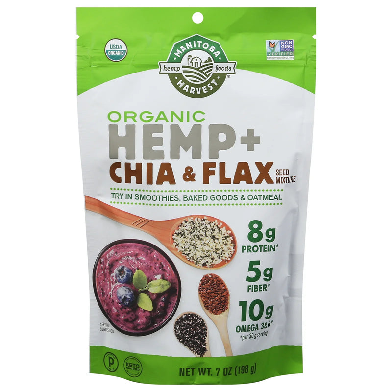 Manitoba Harvest - Seedmx Organic Hemp Chia Flax - 7 Ounce