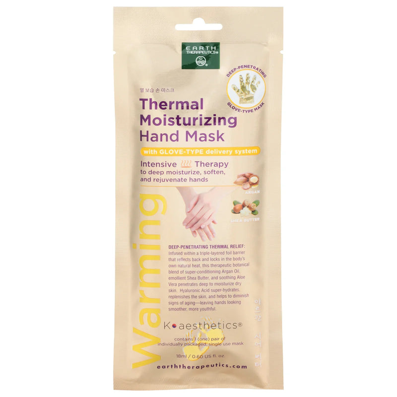 Earth Therapeutics - Hand Mask Thermal Moist - Ea Of 1-1 Pair