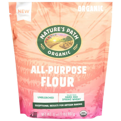 An image displaying Nature's Path - Flour Organic All Purpose - Case Of 4-32 Ounce by Nature's Path