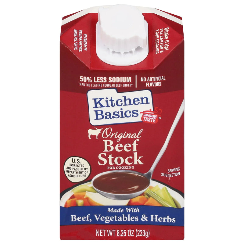 Kitchen Basics - Stock Beef - Case Of 12-8.25 Ounce