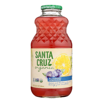 An image displaying Santa Cruz Organic - Lemonade Blueberry - Case Of 12 - 32 Ounce by Santa Cruz Organic