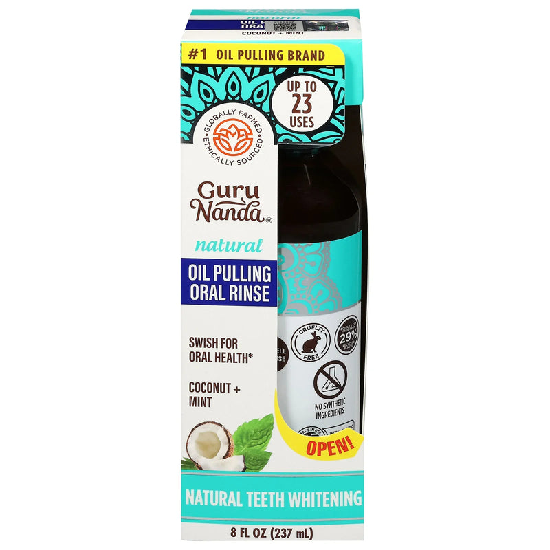 Gurunanda - Pulling Oil Coconut Mint - Ea Of 1-8 Oz