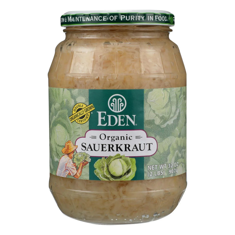 Eden Foods Organic Sauerkraut  - Case Of 12 - 32 Ounce