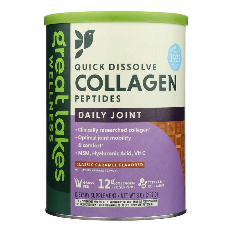 Great Lakes Wellness - Collagen Peptds Clsc Crml - 8 Ounce