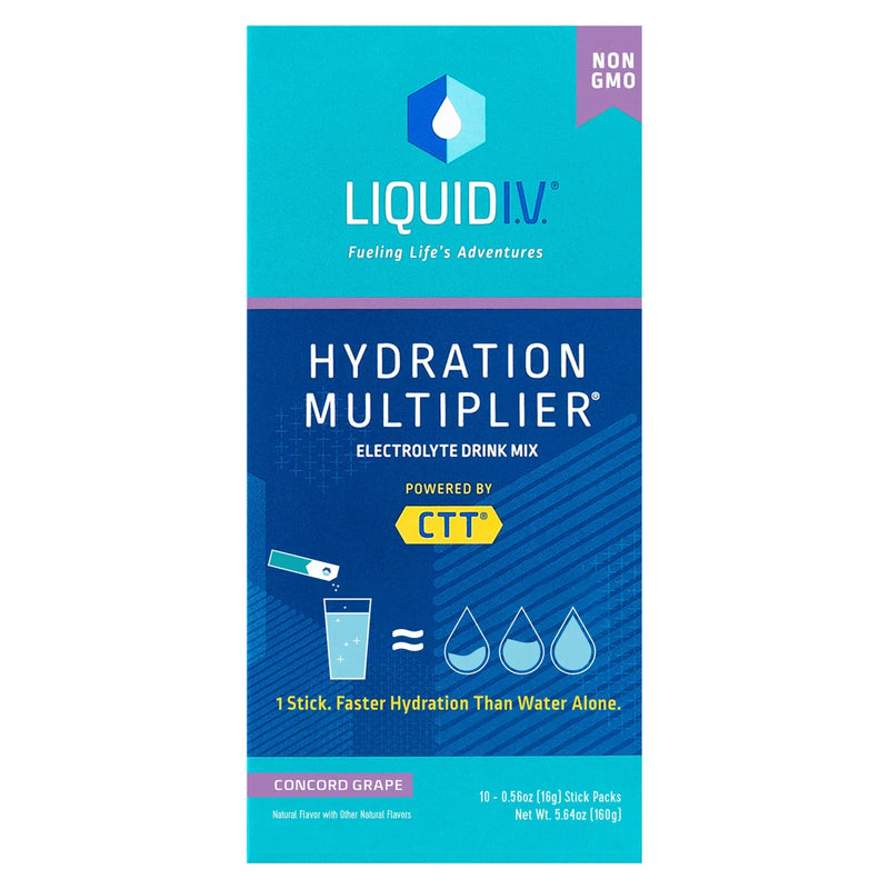 Liquid I.v. - Drink Mix Grape 10 Count - 5.65 Ounce