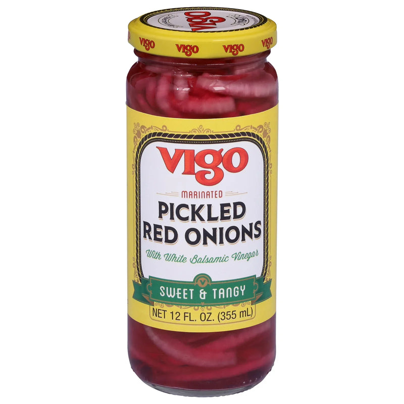 Vigo - Pickled Red Onions - Cs Of 6-12 Fz