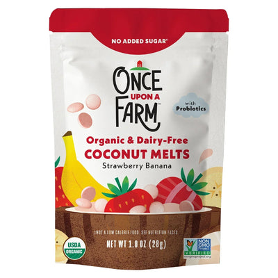 An image displaying Once Upon A Farm - Cnut Melts Organic Straw Ban - Case Of 8-1 Ounce by Once Upon A Farm