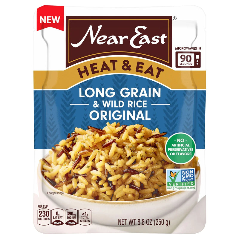 Near East - Rice Lng Grn Wild H & E - Cs Of 8-8.8 Oz