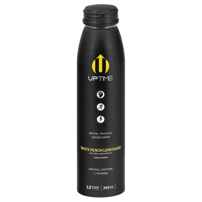 Uptime Energy - Enrgy Drnk Wht Pch Lmnade - Case Of 12-12 Ounce