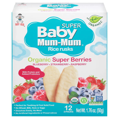 An image displaying Hot Kid - Bby Mummum Organic Bry 12 Ct - Case Of 6-1.76 Ounce by Hot Kid