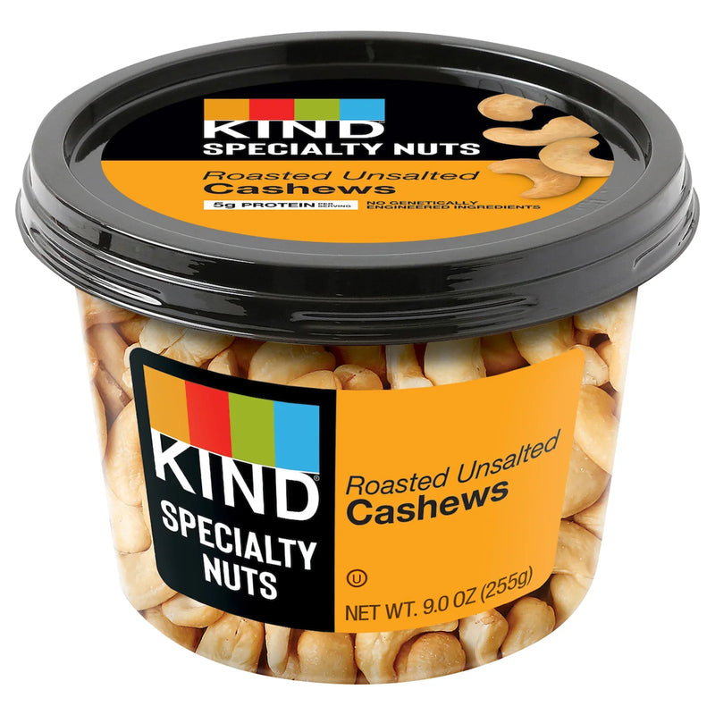 Kind - Cashews Rst Unsalted - Case Of 6-9 Ounce