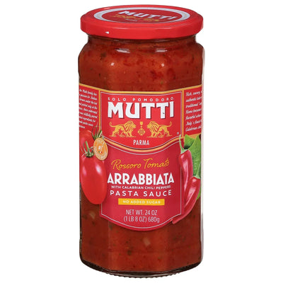 An image displaying Mutti - Sauce Arrabbiata Pasta - Case Of 6-24 Ounce by Mutti