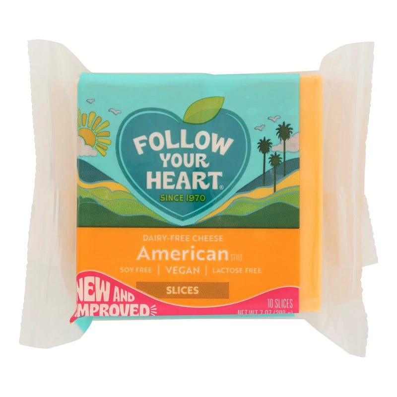 Follow Your Heart - Nd Chs American Slices - Case Of 11-7 Ounce