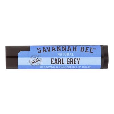 An image displaying Savannah Bee Lip Balm - Earl Grey Beeswx - Case Of 36 - .15 Ounce by Savannah Bee