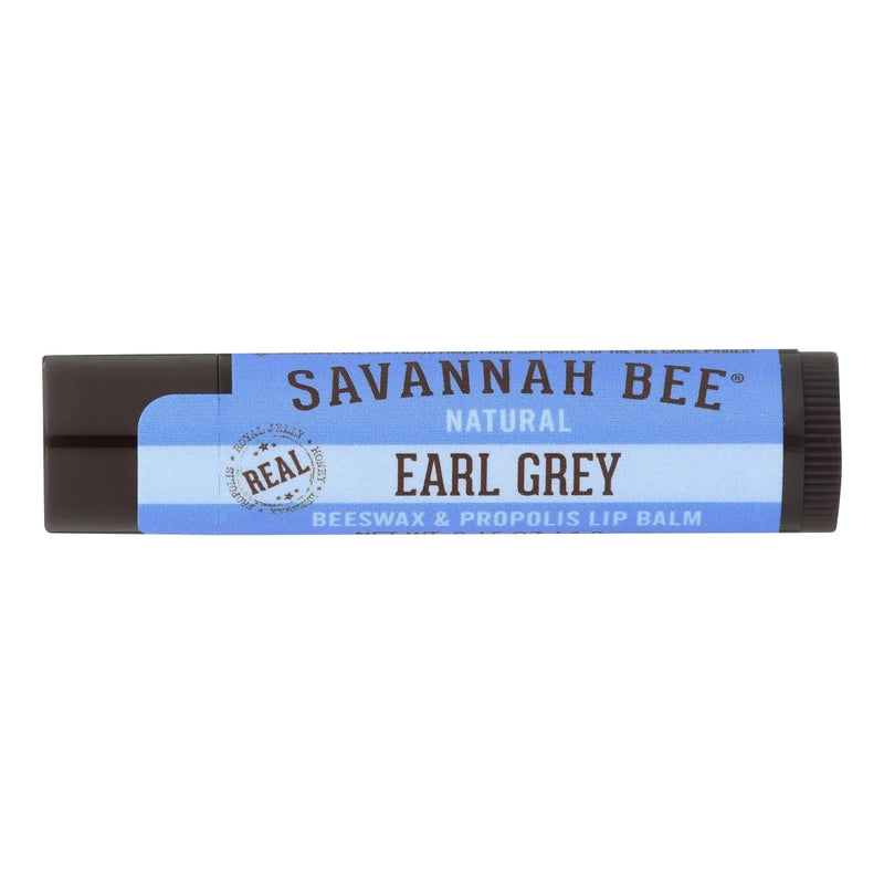 An image displaying Savannah Bee Lip Balm - Earl Grey Beeswx - Case Of 36 - .15 Ounce by Savannah Bee