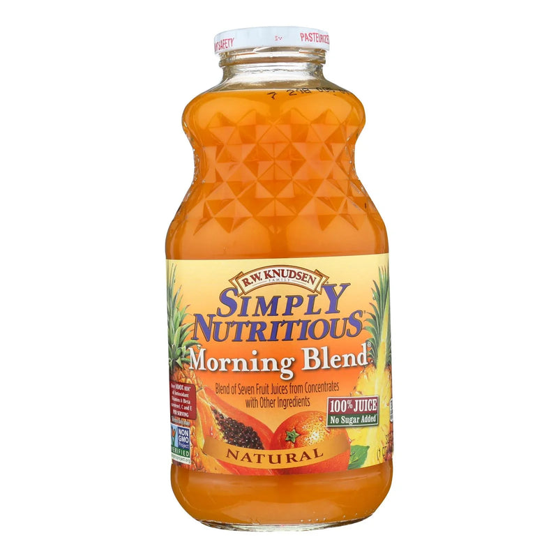 Knudsen Simply Nutritious, Morning Blend Juice  - Case Of 6 - 32 Ounce