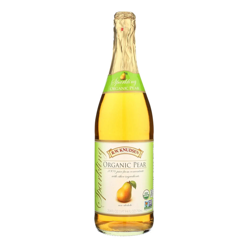 R.w. Knudsen - Sparkling Juice - Organic Pear - Case Of 12 - 750 Ml