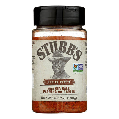 An image displaying Stubb's - Spice Rub Bar-b-q - Case Of 6 - 4.62 Ounce by Stubb's
