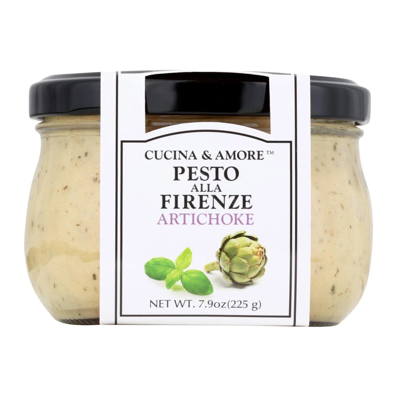 Cucina And Amore - Artichoke Pesto Sauce - Case Of 6 - 7.5 Ounce.