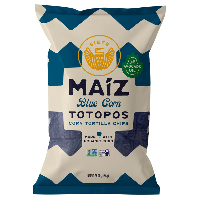 Siete - Tort Chip Og3 Corn Blue - Cs Of 6-7.5 Oz