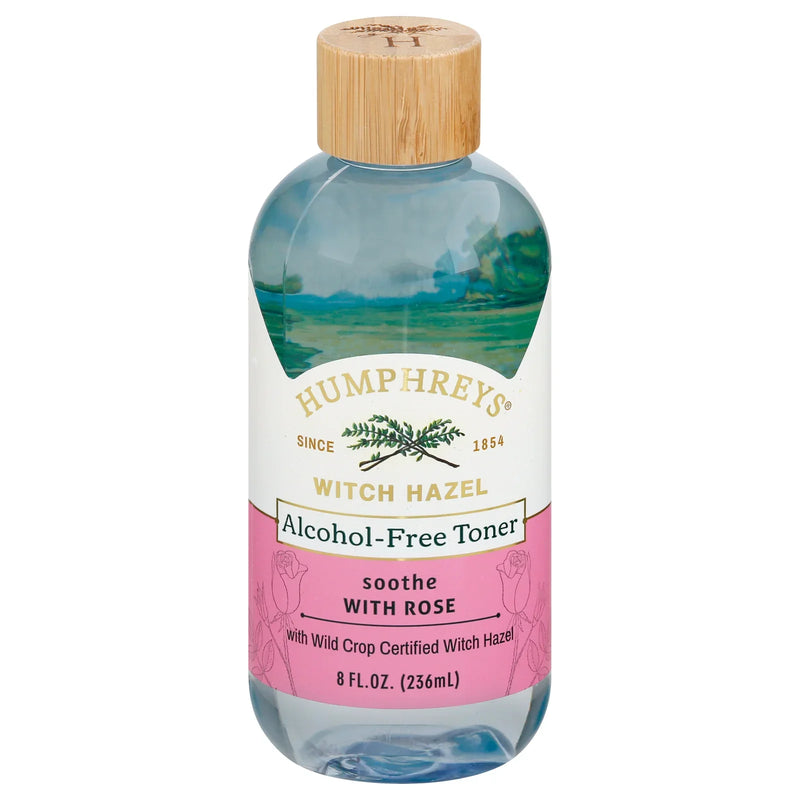 Humphreys Homeopathic Remedies - Witch Hazel A/f Rose - 8 Ounce