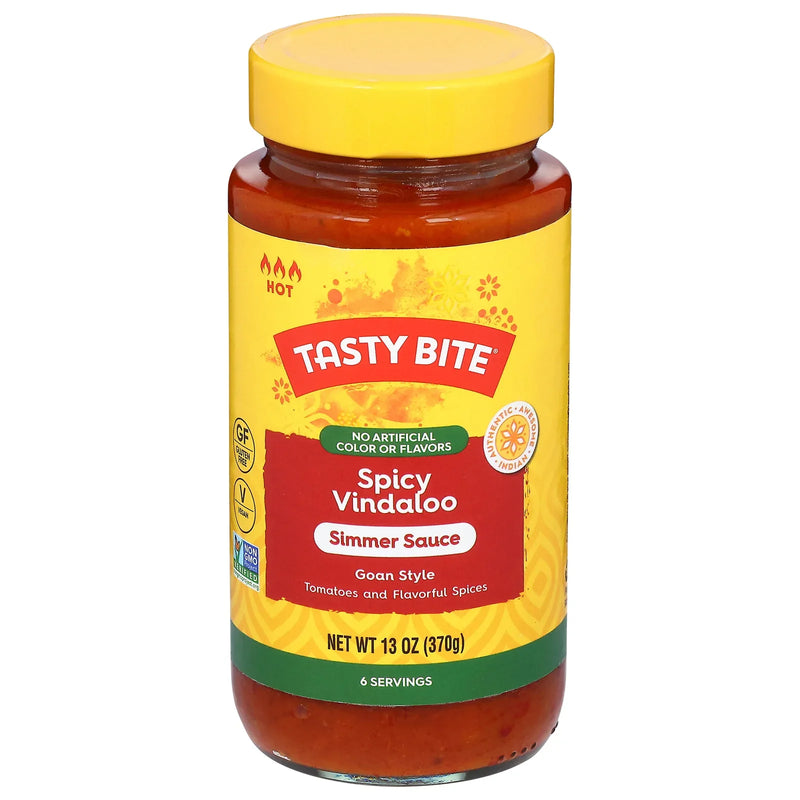 Tasty Bite - Simmer Sce Spicy Vindaloo - Case Of 6-13 Ounce