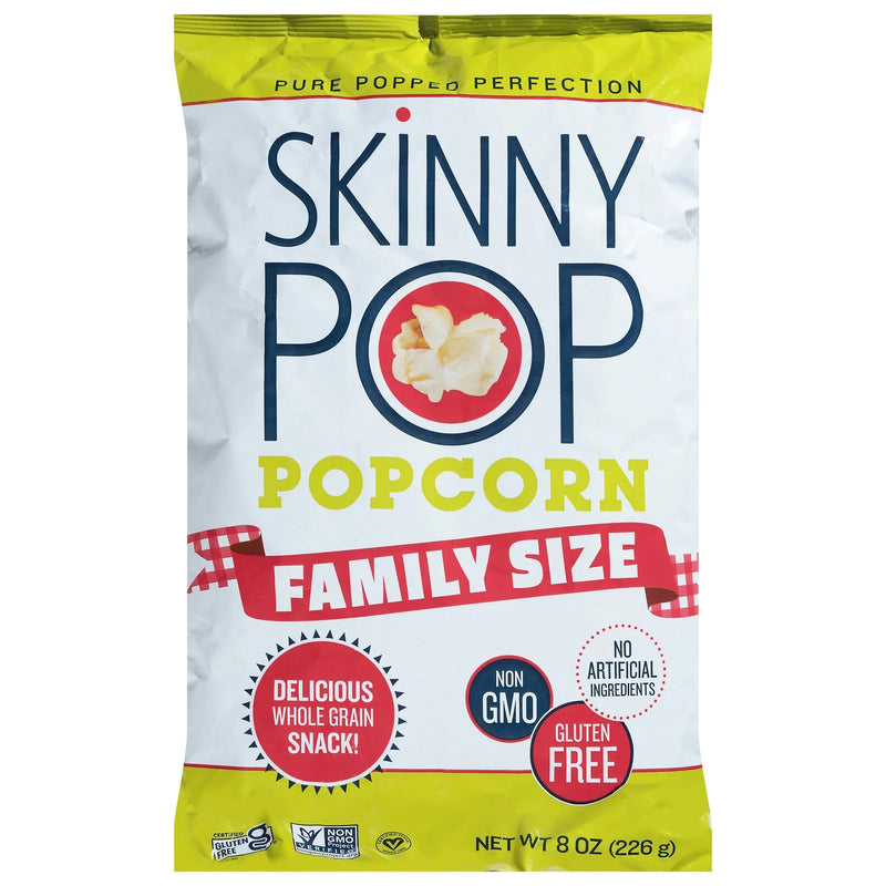 Skinnypop Popcorn - Popcorn Family Size - Case Of 6-8 Ounce