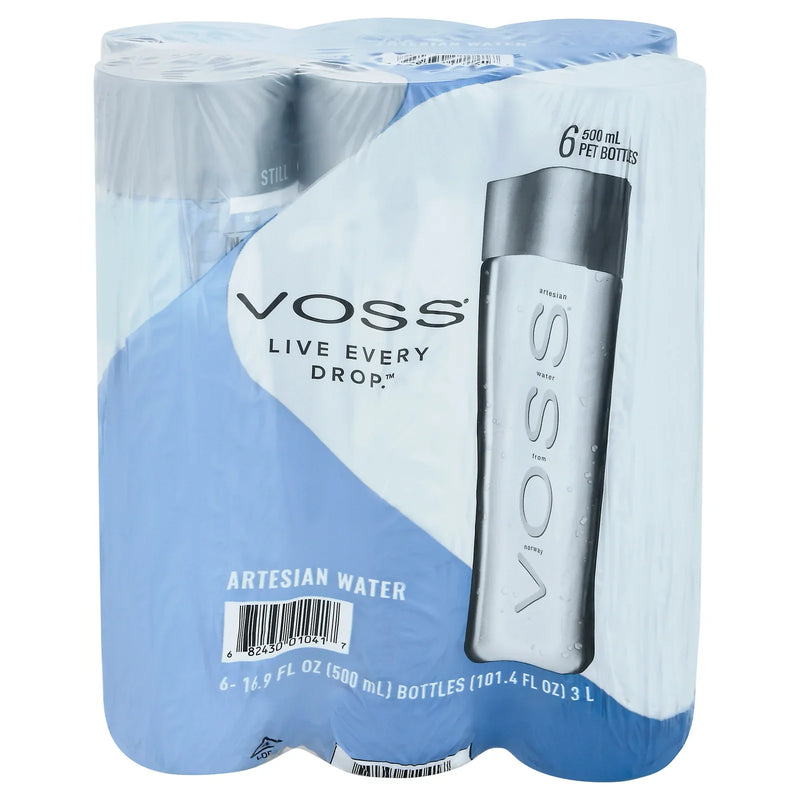 Voss Water - Water Artesian - Case Of 4-6/16.9fz
