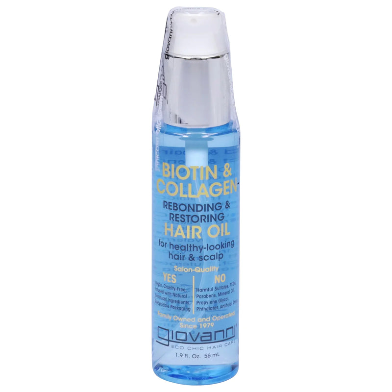 Giovanni Hair Care Products - Bio Colg Restore Hair Oil - 1.9 Ounce