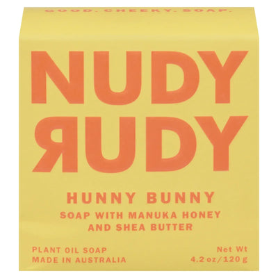 An image displaying Nudy Rudy - Soap Bar Hunny Bunny - 4.2 Ounce by Nudy Rudy