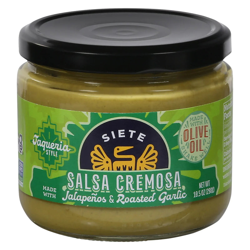 Siete - Salsa Cremosa Jalapeno - Cs Of 6-10.5 Oz