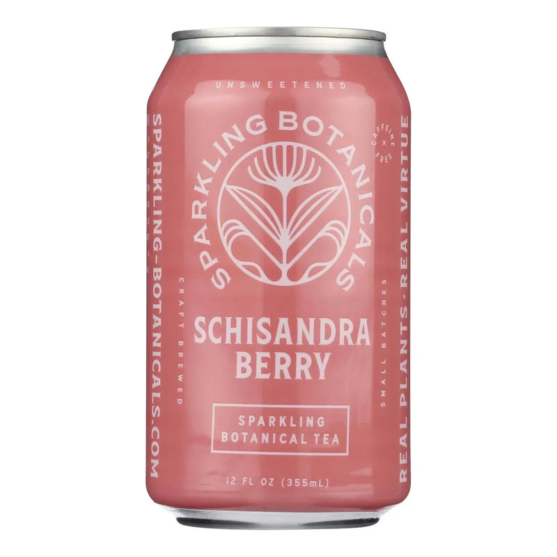An image displaying Rishi - Sprklng Tea Schsndr Bry - Case Of 12-12 Ounce by Sparkling Botanicals By Rishi