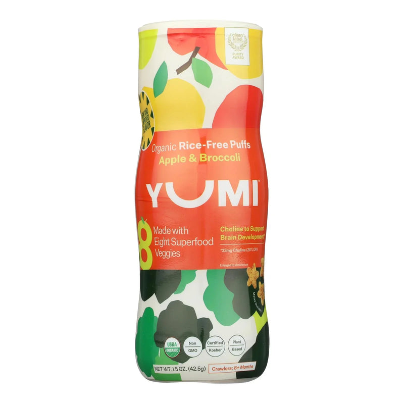 Yumi - Puffs Og2 Apple Broccoli - Ea Of 1-1.5 Oz
